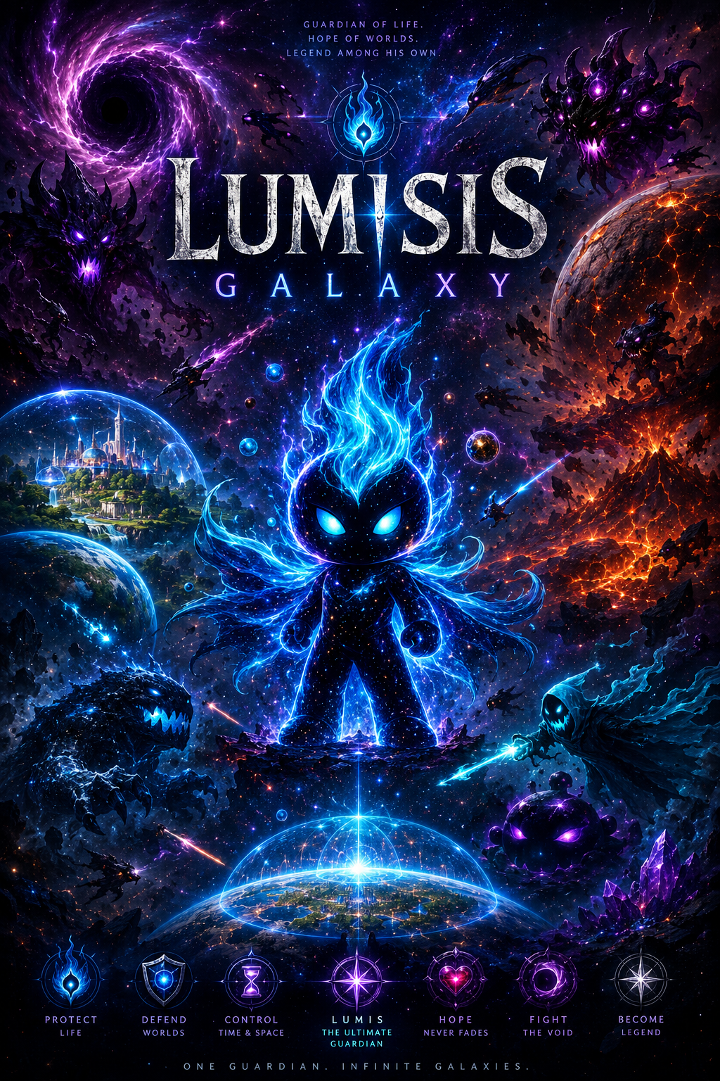 Lumis Galaxy — Origins Cover